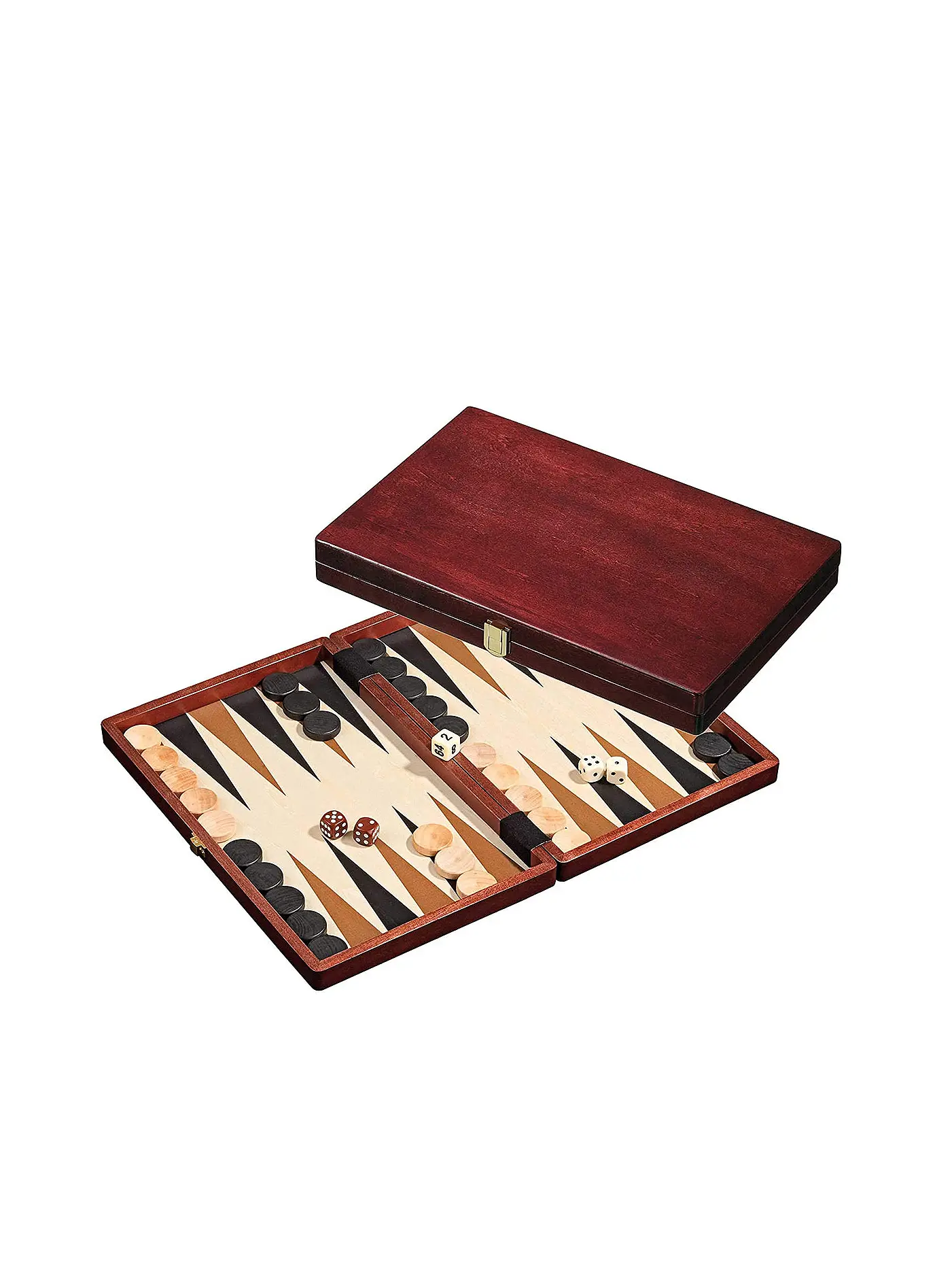 PHILOS | Brettspiel - Backgammon Naxos medium | 